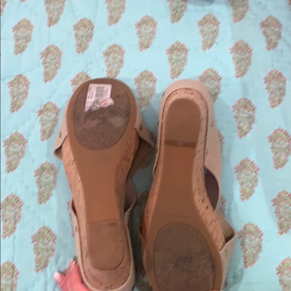 Iucky brand cork wedges - Picture 3 of 4